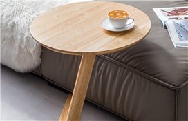 Easy Moveable Wooden Coffee Table Laptop Desk Side Table